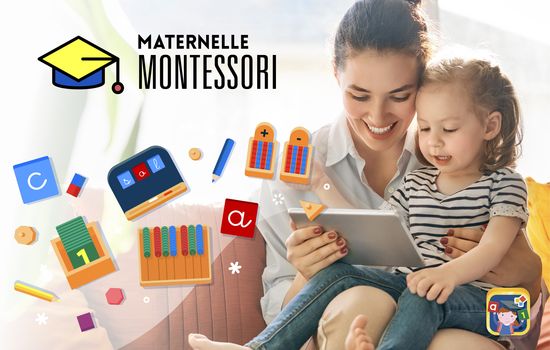 L'app Montessori pour les enfants de 3 à 7 ans
