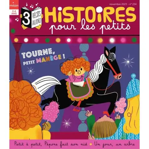 Histoires pour les petits : abonnement magazine histoires 2-6 ans