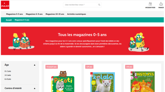 Bienvenue sur le nouveau site de Milan jeunesse !