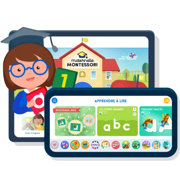 Maternelle Montessori - Visuel présentation Maternelle Montessori