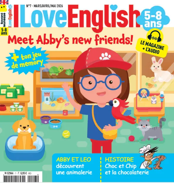 I Love English 5-8 ans - Magazine papier I Love English 5/8 ans