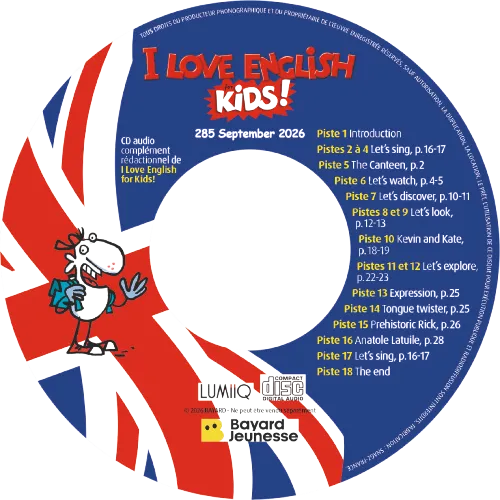 I Love English for Kids - I Love English for Kids CD