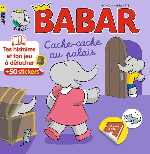 Babar - Couverture magazine Babar