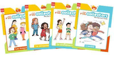 4 livres - Mes p'tits collectors