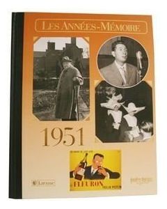 Le Livre "Les années mémoire 1951"