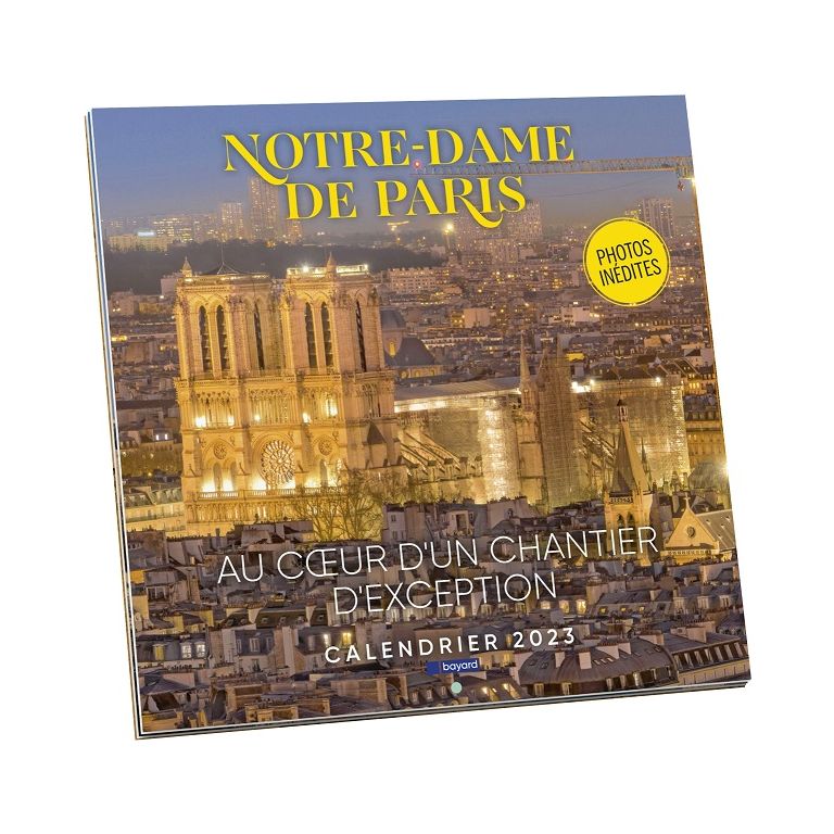 Calendrier Notre-Dame de Paris 2023