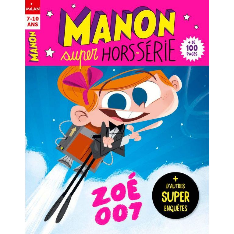 Abonnement Magazine Manon Pour Les Filles De 7 A 10 Ans