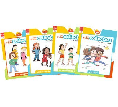 4 livres - Mes p'tits collectors