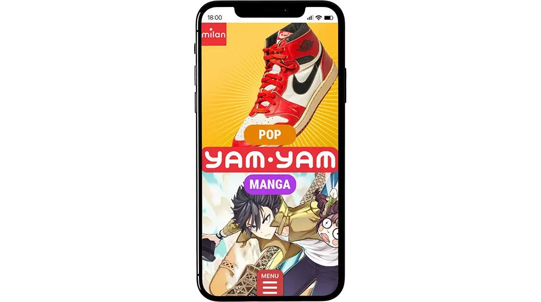 L'application Yam Yam