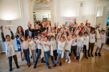 Lancement de l’opération Les enfants pour la biodiversité avec Claudie Haigneré.