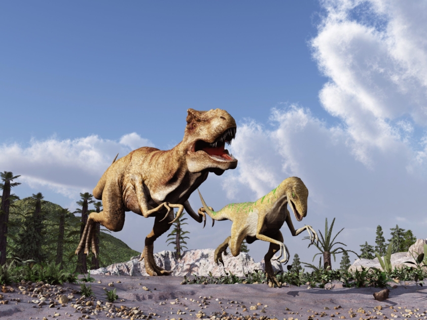 Adieu tyrannosaure et velociraptor ! © iStock/estt