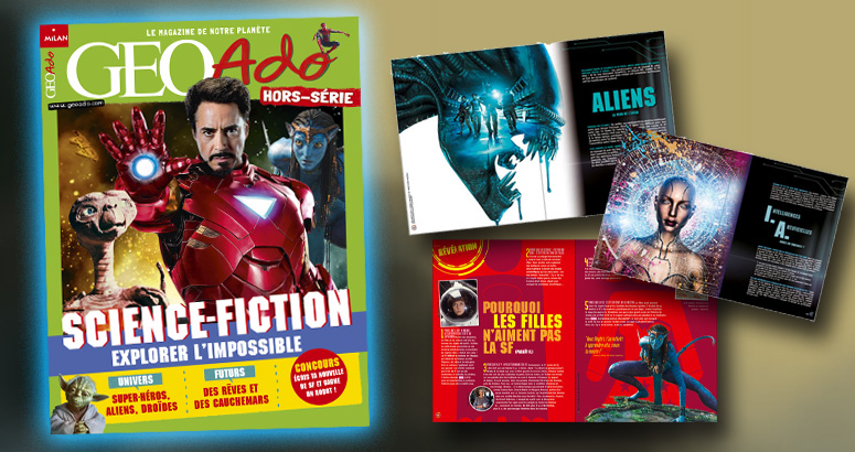 GEO Ado Science-fiction - Magazine Hors-série - Marvel