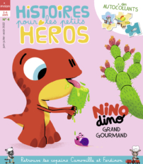 Histoires pour les petits héros n°4 - Nino dino grand gourmand