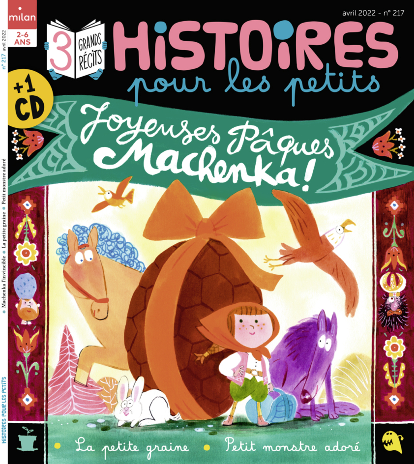 Histoires pour les petits magazines - Joyeuses Pâques Machenka !