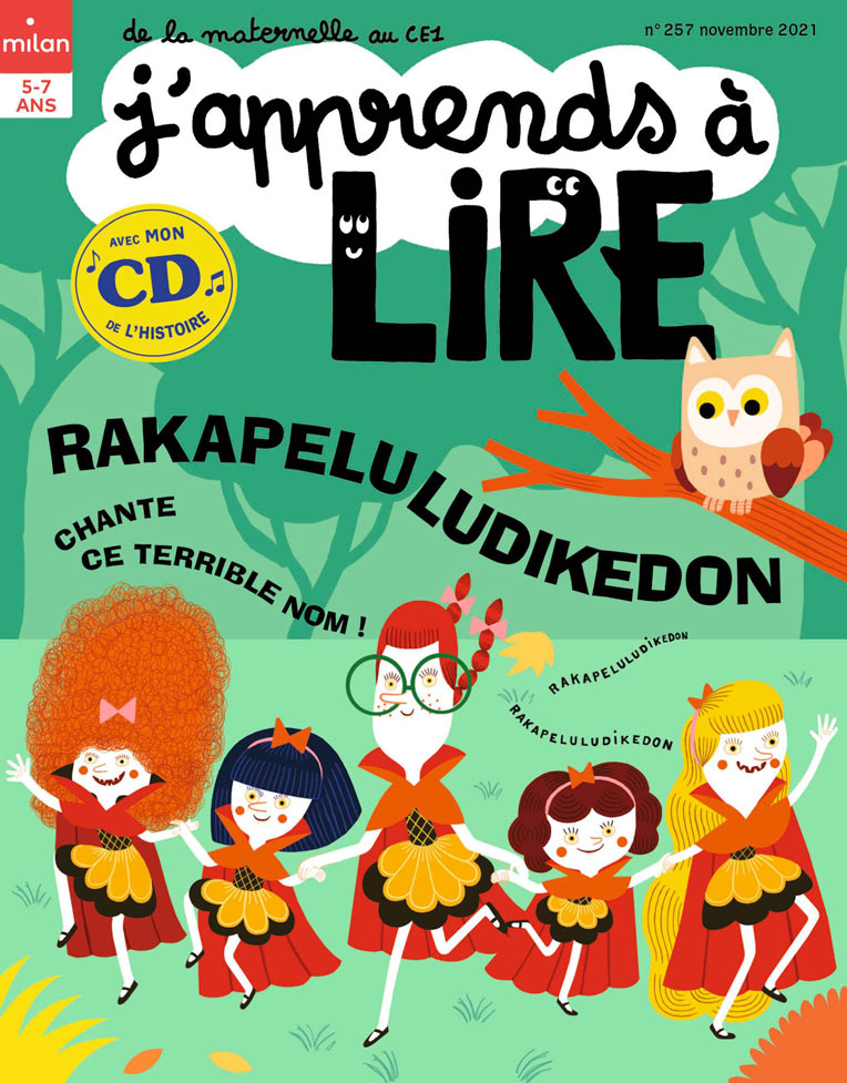 Rakapeluludikedon - J'apprends à lire magazine