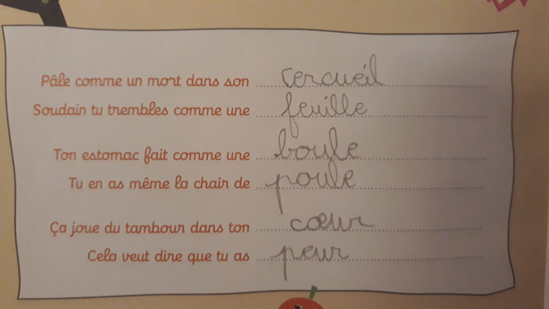 Concours MordeLIRE Poème à trou(ille) - Lounis, 7 ans