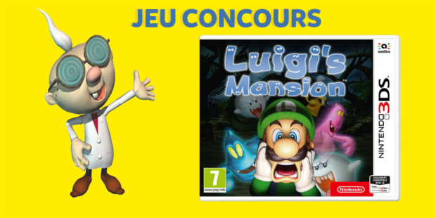 Jeu concours : Luigi's Mansion