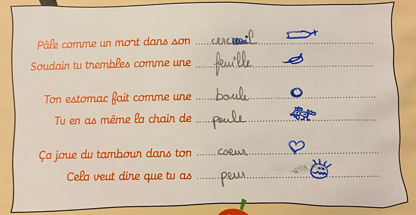 Concours MordeLIRE Poème à trou(ille) - Pauline, 10 ans