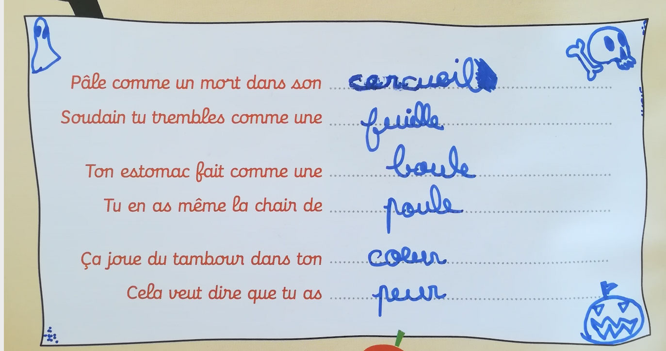 Concours MordeLIRE Poème à trou(ille) - Samuel, 7 ans et demi