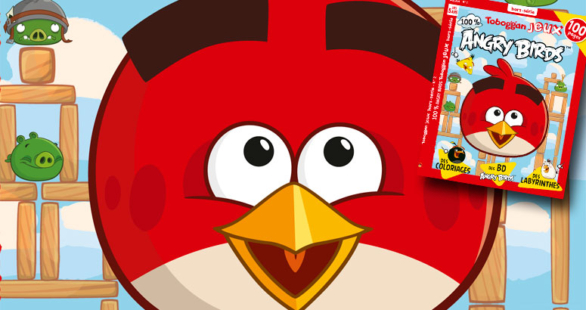 Angry Birds Toboggan Jeux magazine abonnement enfant 6 ans