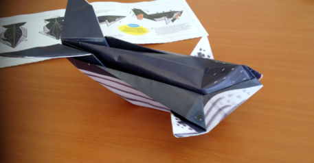 Baleine origami