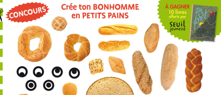 Concours Toupie "Créé leurs bonshommes en petits pains"