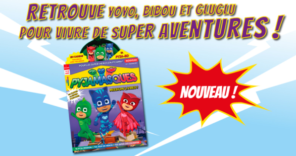 magazine officiel pyjamasques
