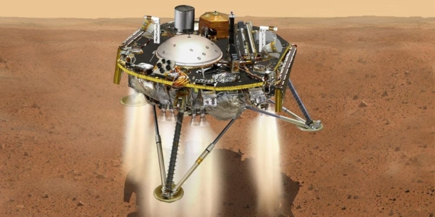 mars insight nasa atterrissage