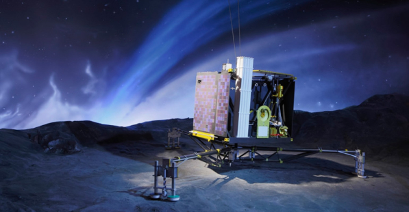 Le robot Philae posé sur une comète à la cité de l'espace à Toulouse