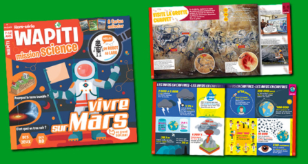 wapiti science magazine - abonnement enfant nature