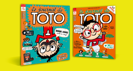 le journal de Toto, couvertures du magazine le journal de Toto
