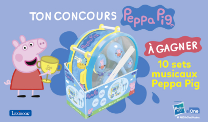 Concours Peppa Pig sets musicaux