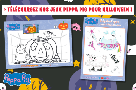 Mise en avant activités halloween peppa pig