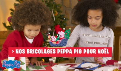 Bricolages de Noël avec Peppa Pig