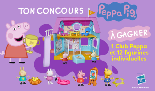 Concours Peppa Pig Printemps Club et figurines