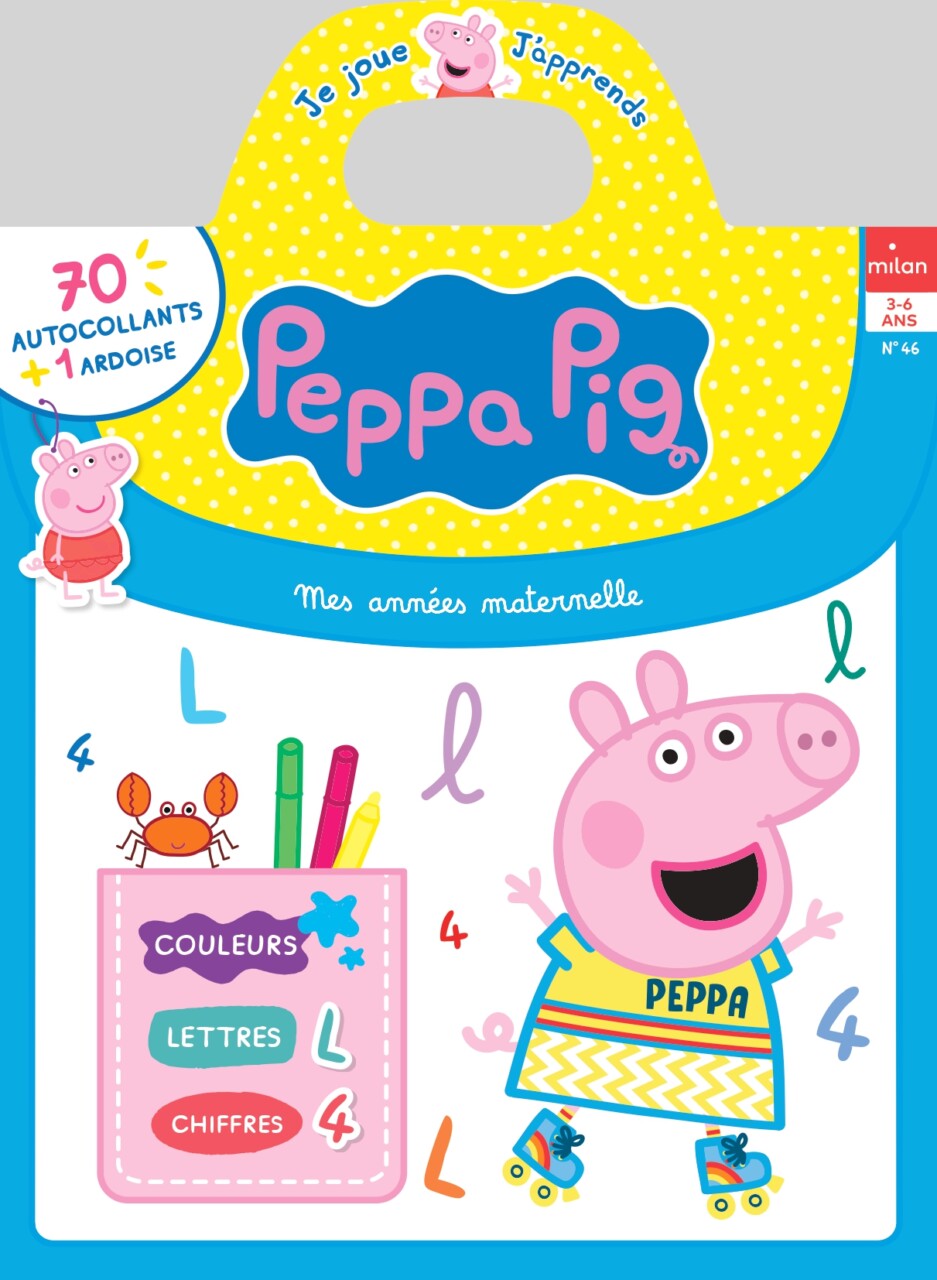 PEPPA PIG JE JOUE J'APPRENDS N° 46 ÉTÉ 2024