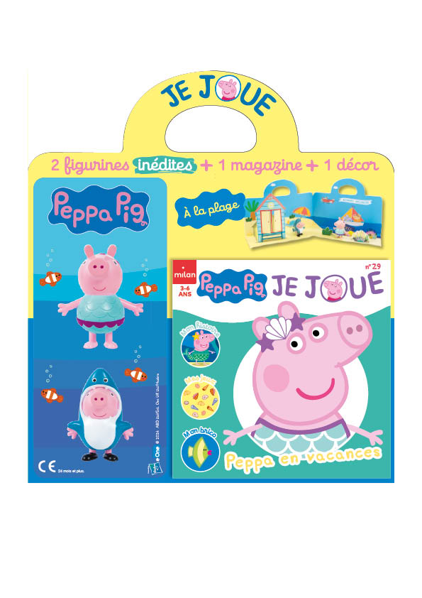 PEPPA PIG JE JOUE N° 28 ÉTÉ 2024