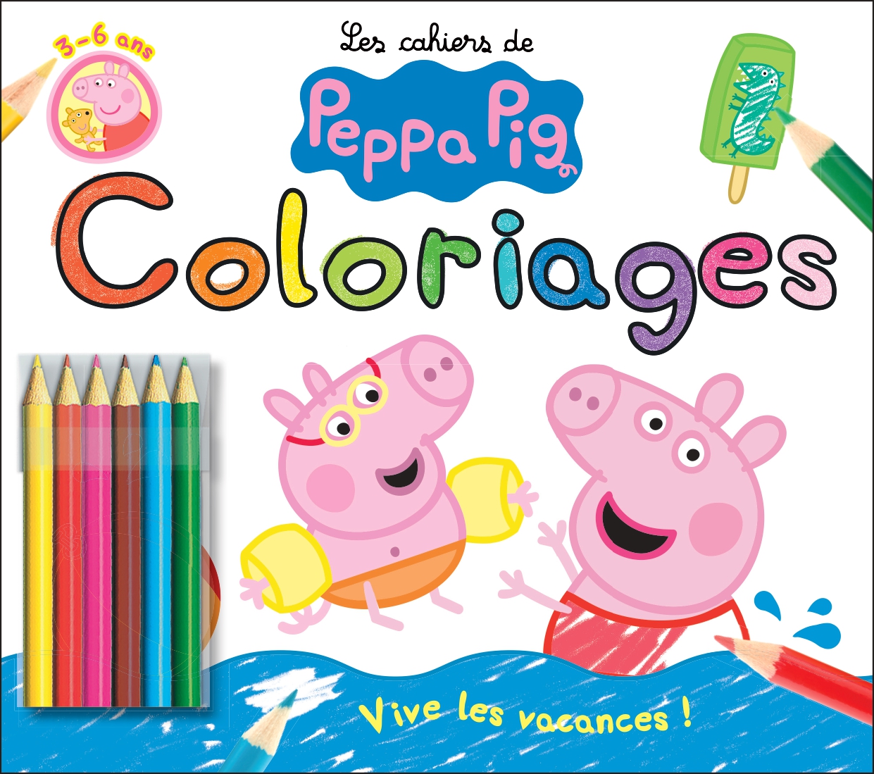 LES CAHIERS DE PEPPA PIG COLORIAGES N° 34 ÉTÉ 2024