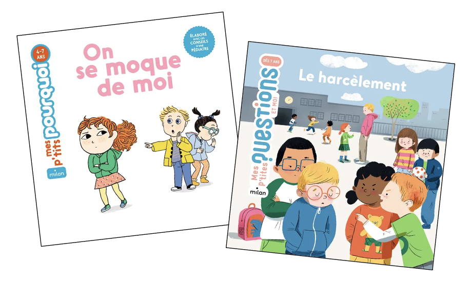 harcèlement à l'école : nos livres