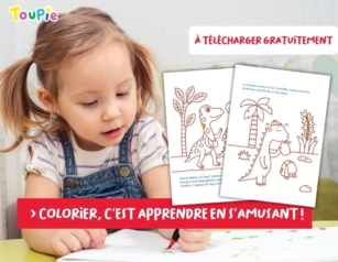 Coloriages enfants toupie
