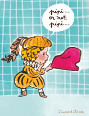 Un bébé habillé comme Shakespeare, déclame dans la salle de bain, son pot à la main : "Pipi... or not pipi..."