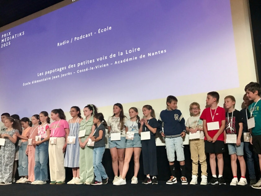 Classe gagnante du concours Mediatiks de médias scolaires