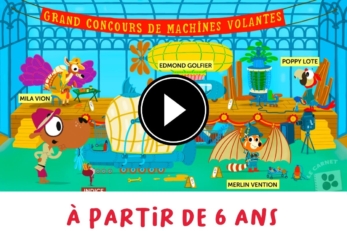 jeu interactif super ouaf machines volantes visuel a la une