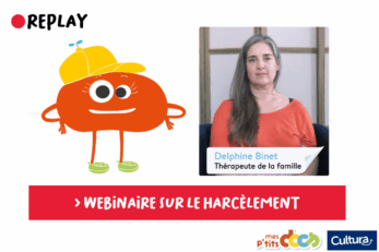 Replay webinaire p'tits docs - harcèlement à l'école - Cultura