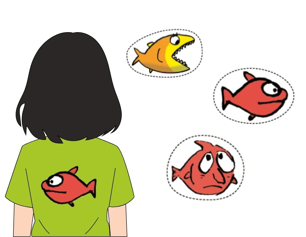 Poissons d'avril à coller