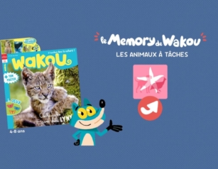 Memory des animaux à tâches