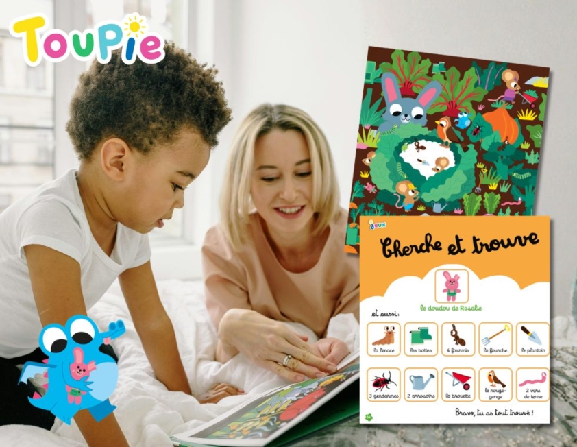 cherche et trouve toupie activite enfant 3 ans