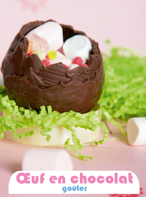 Recette de pâques oeuf en chocolat