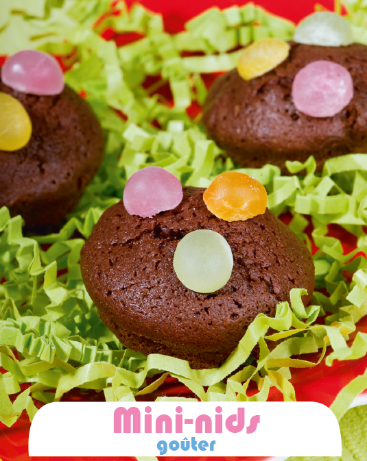 Recette de pâques nids en chocolats