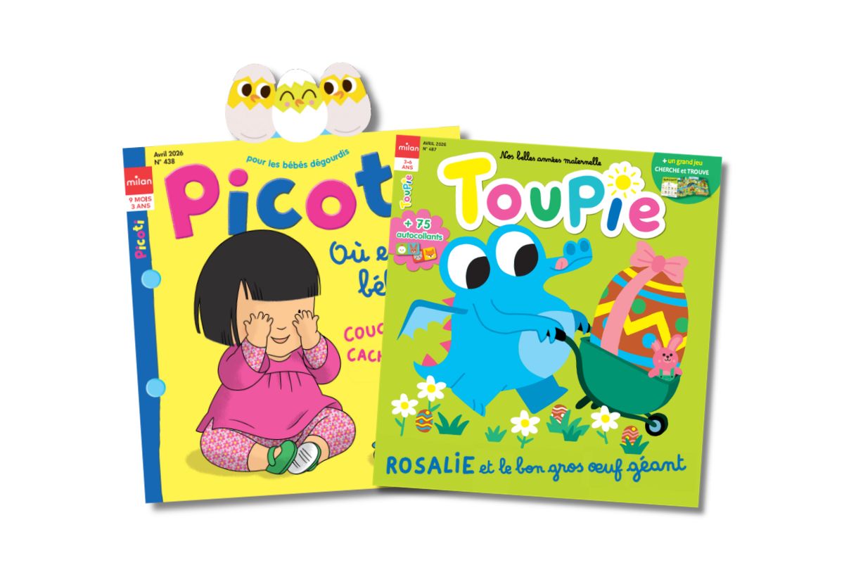 Activités de Pâques pour enfants magazines Picoti et Toupie